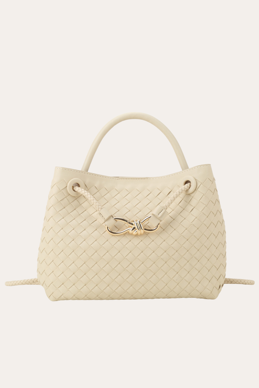 Bow Bag - Light Taupe