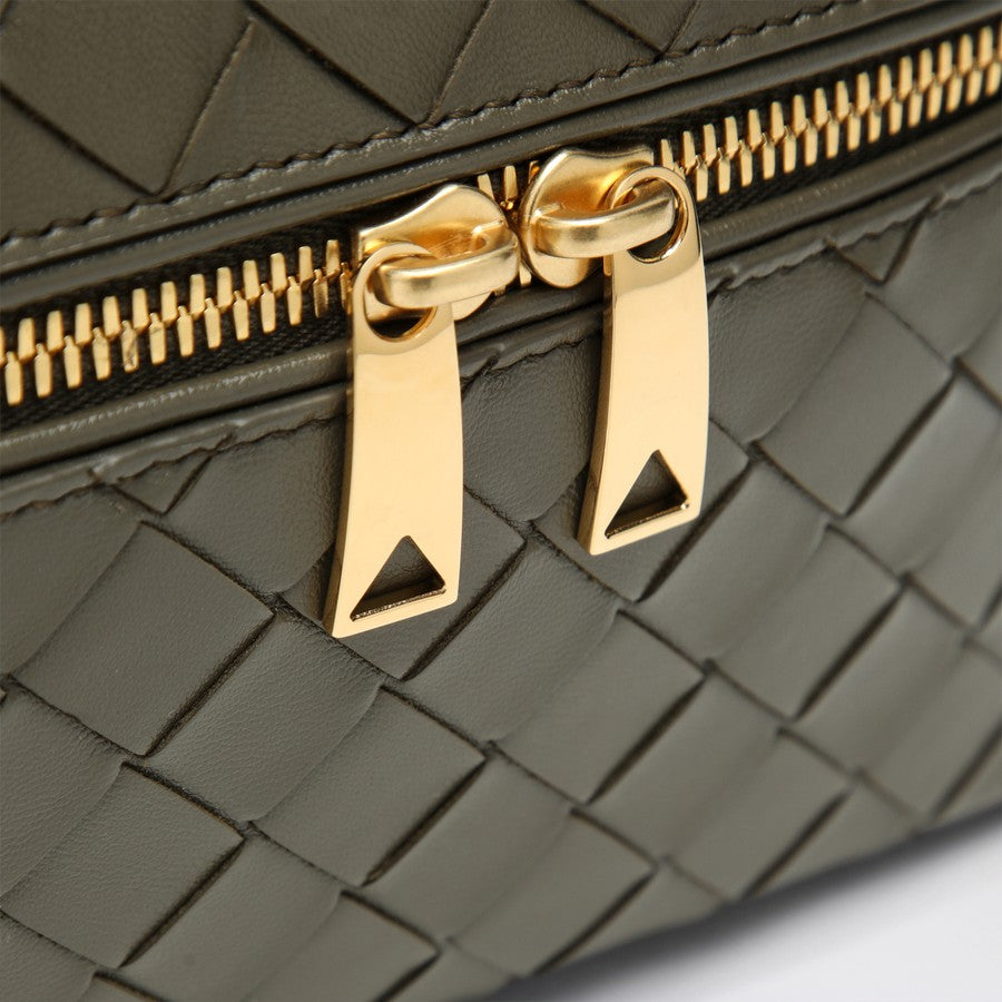 Woven Box Bag Green
