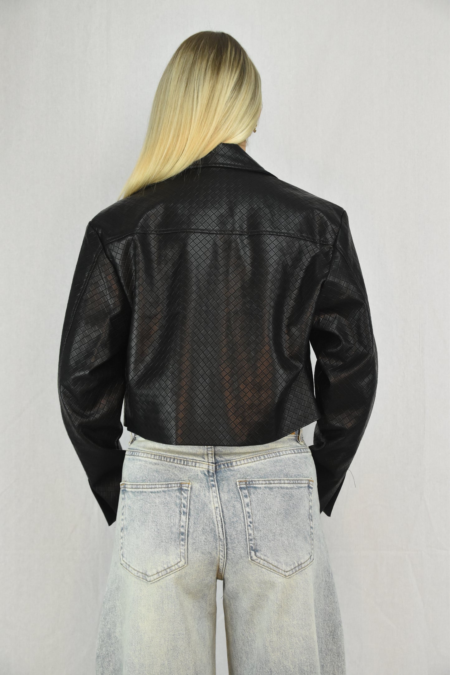 Woven Jacket - Black