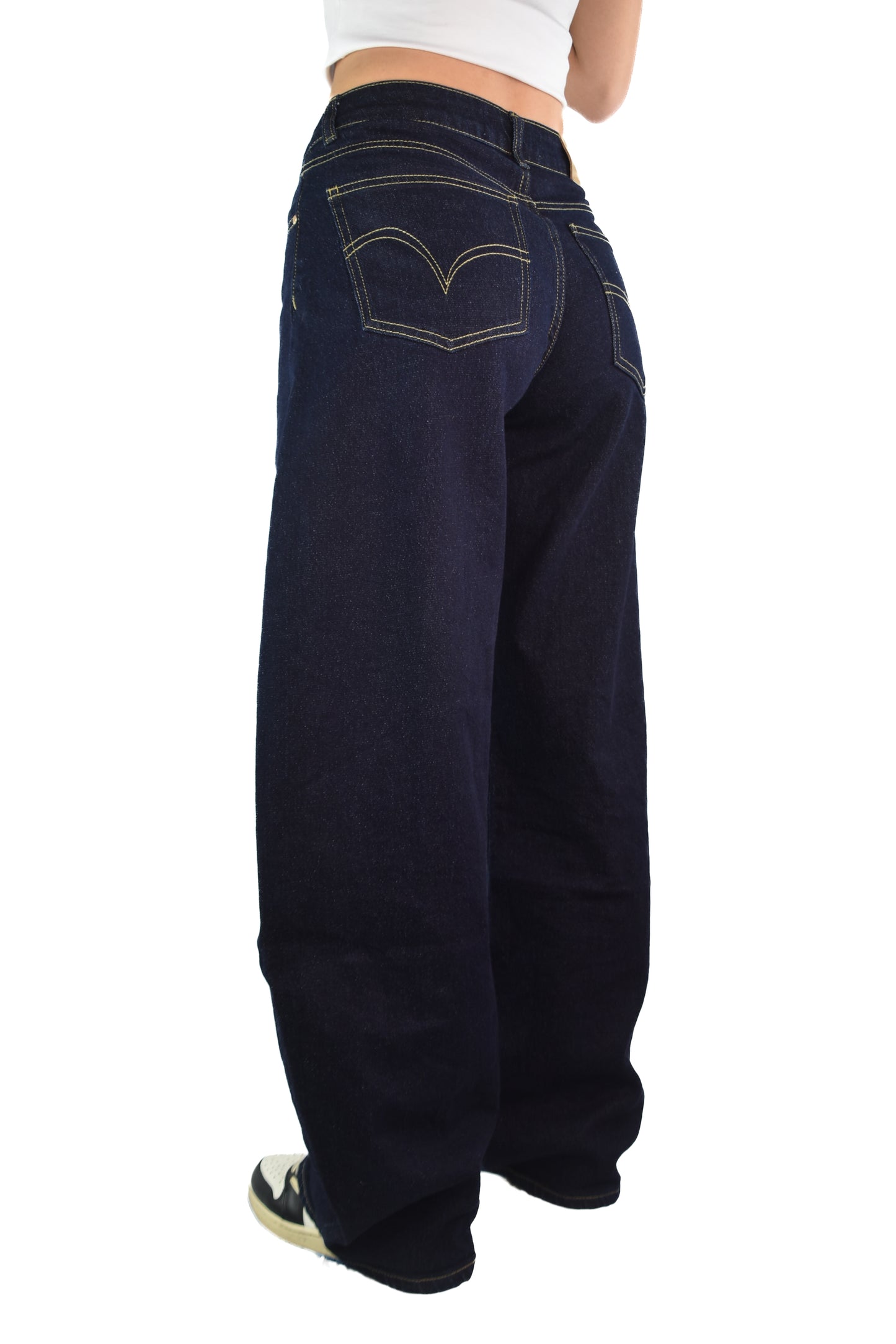 Balloon Jeans - Dark Blue