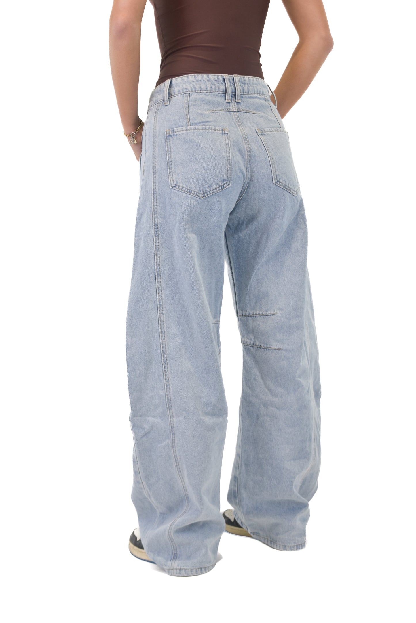 Double Seamed Balloon Jeans