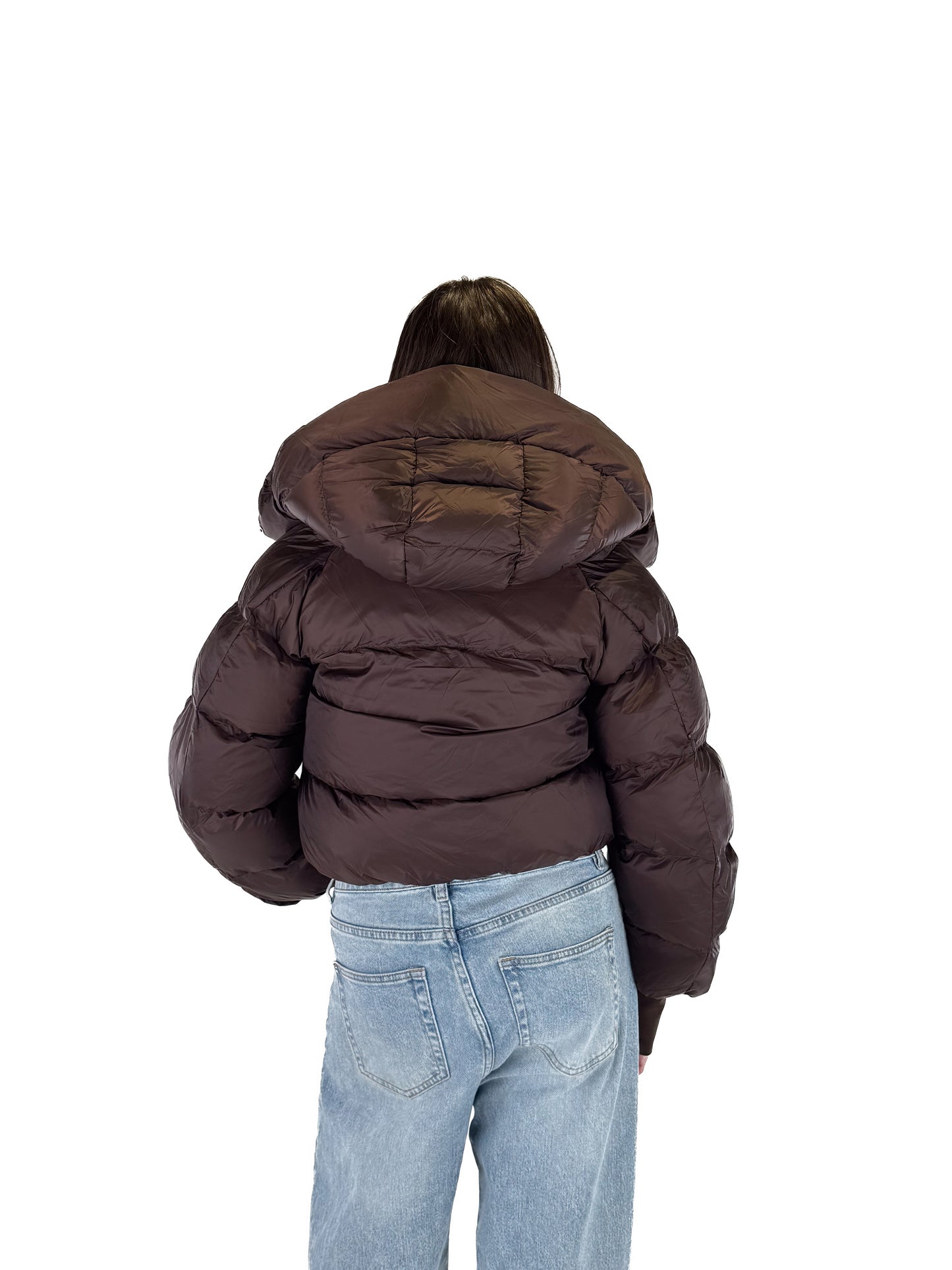 Cloud Puffer Jacket - Brown