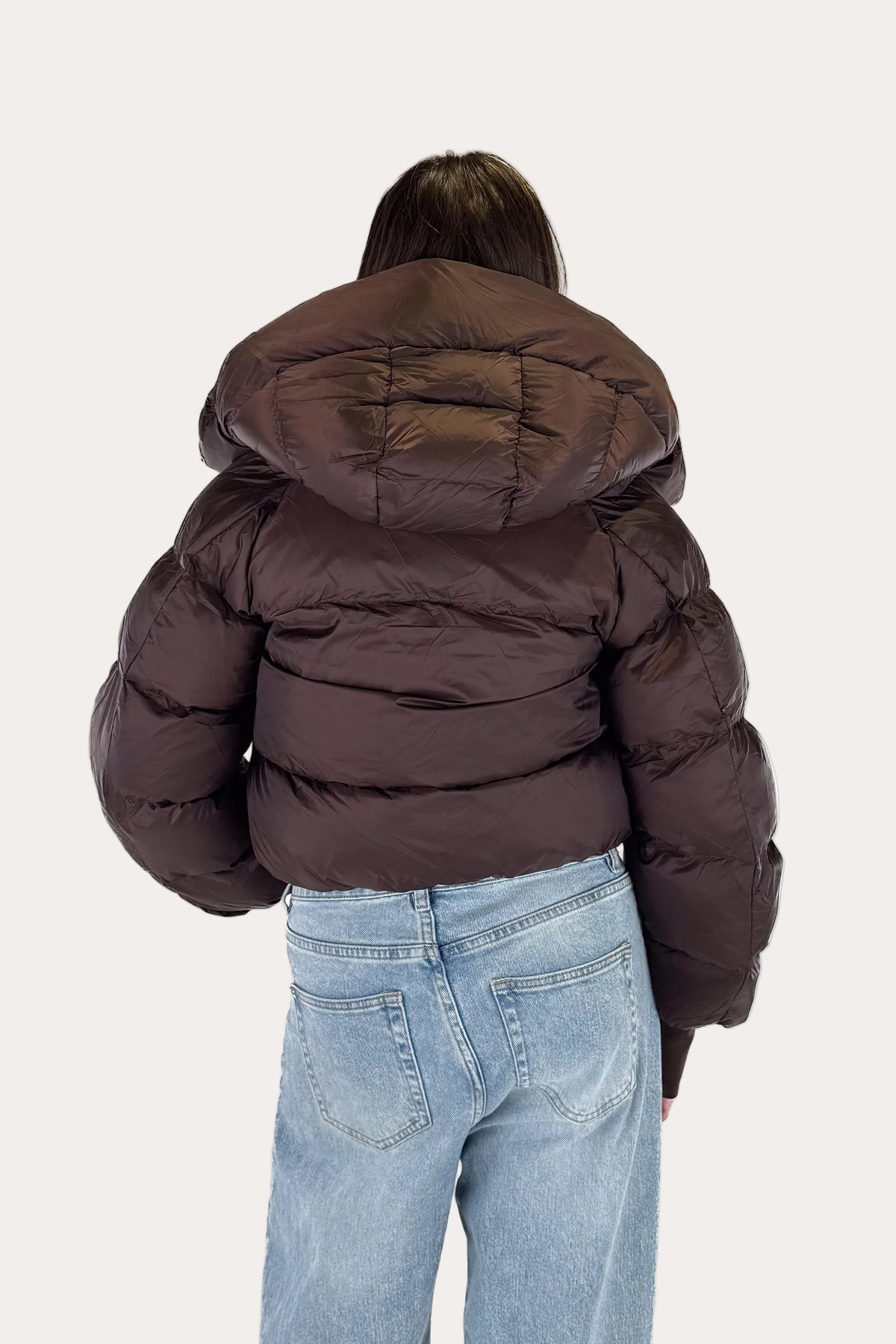 Cloud Puffer Jacket - Brown