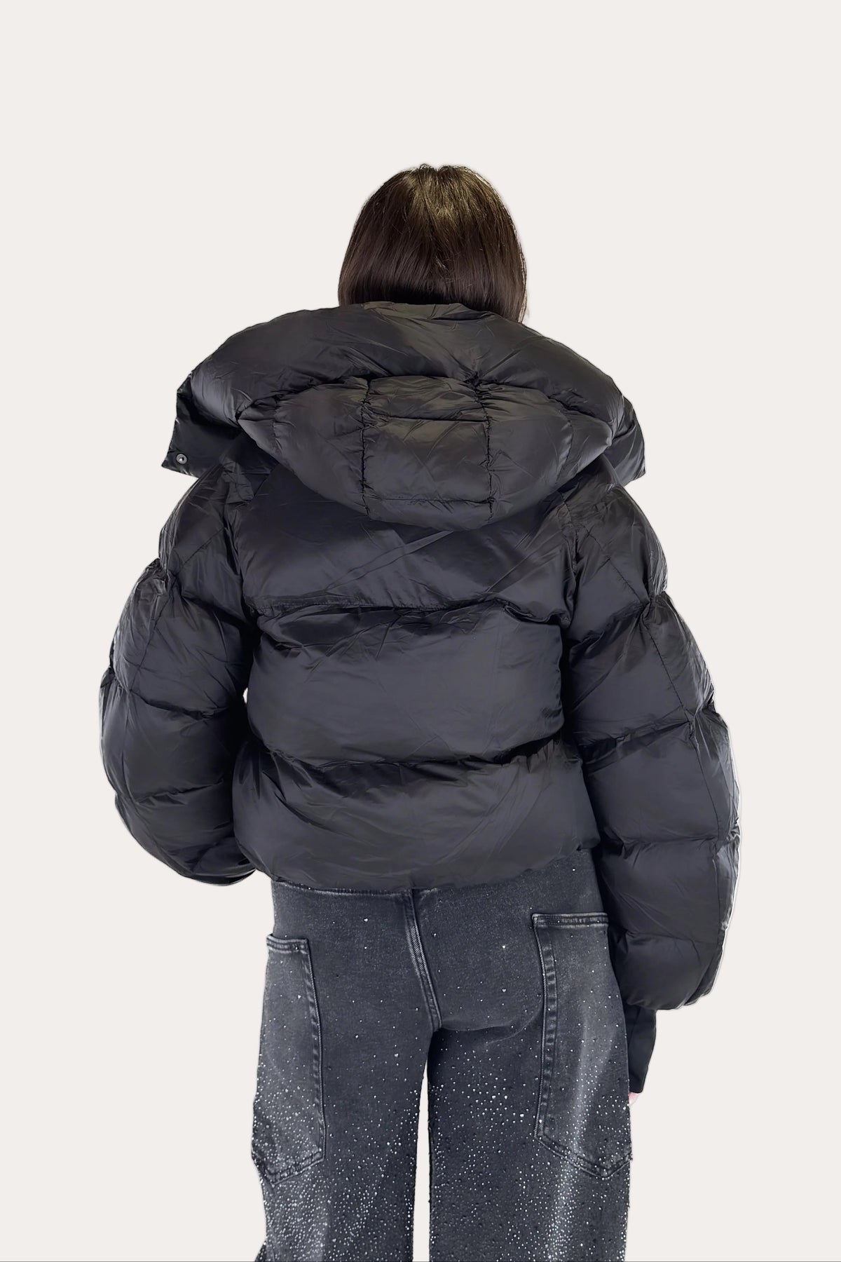 Cloud Puffer Jacket - Black