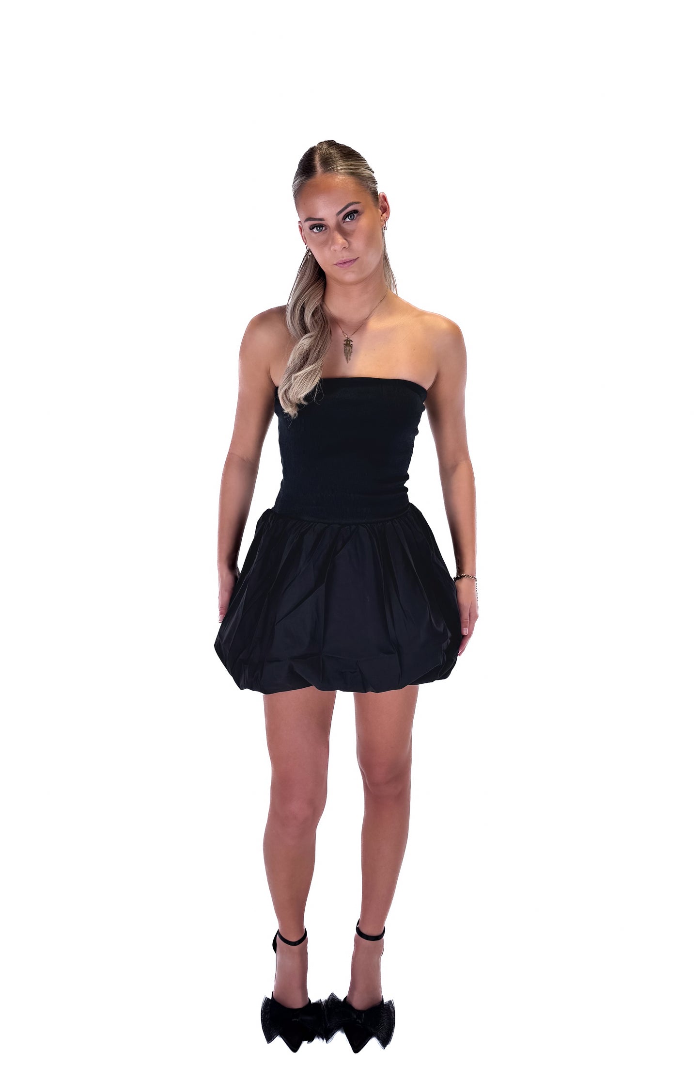 Balloon Dress - Black