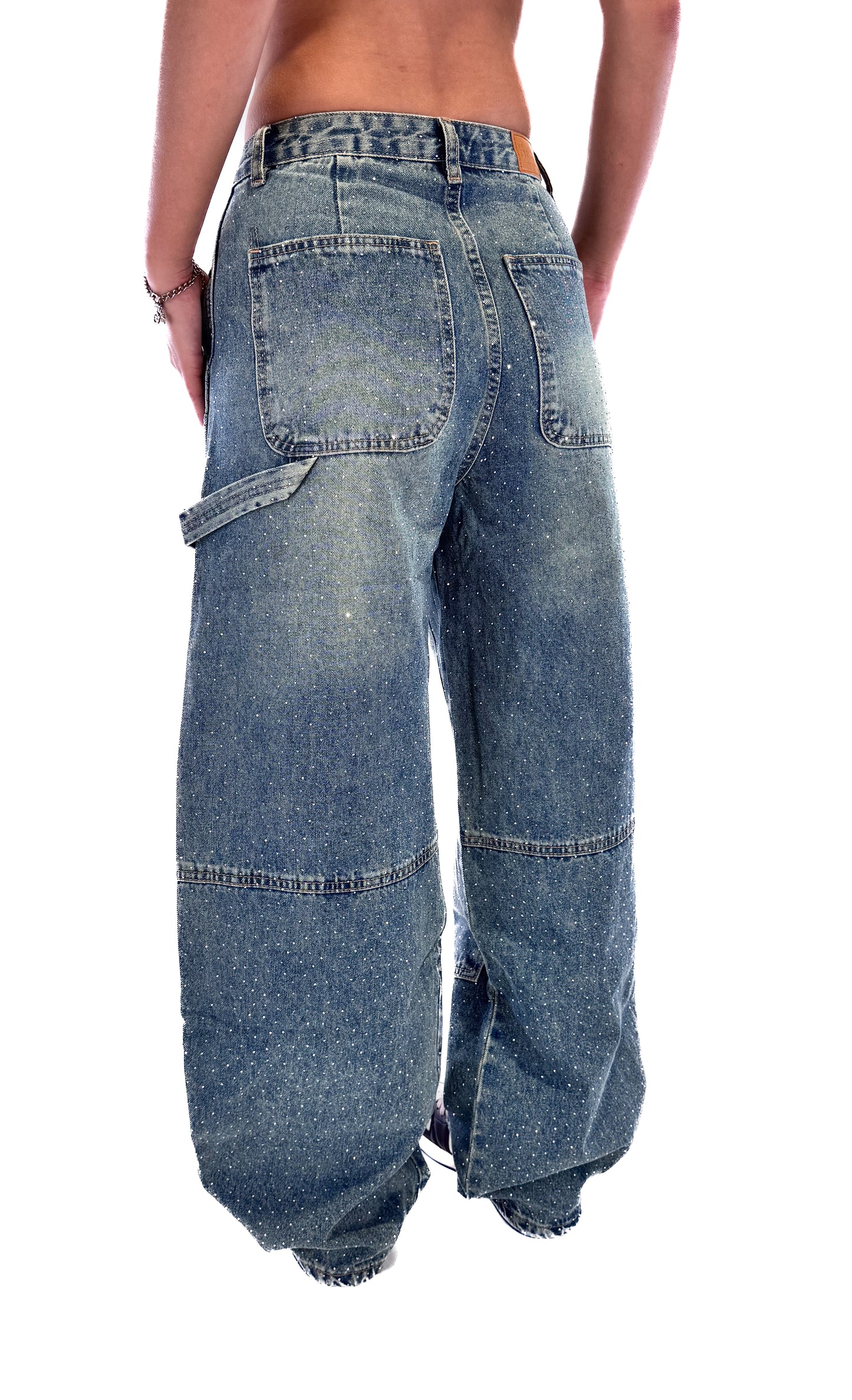 Glitter Carpenter Jeans