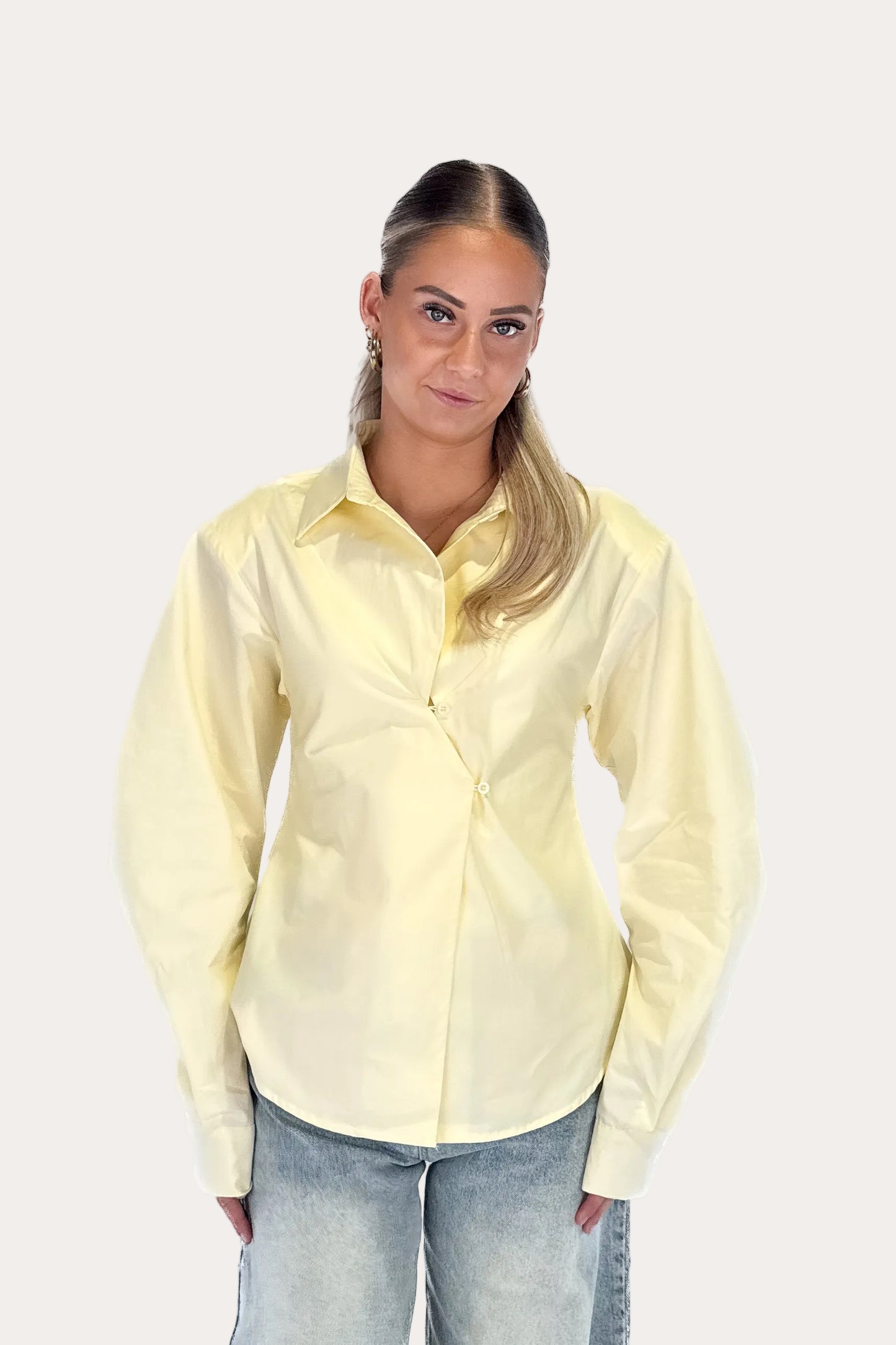 Balloon Blouse - Butter Yellow