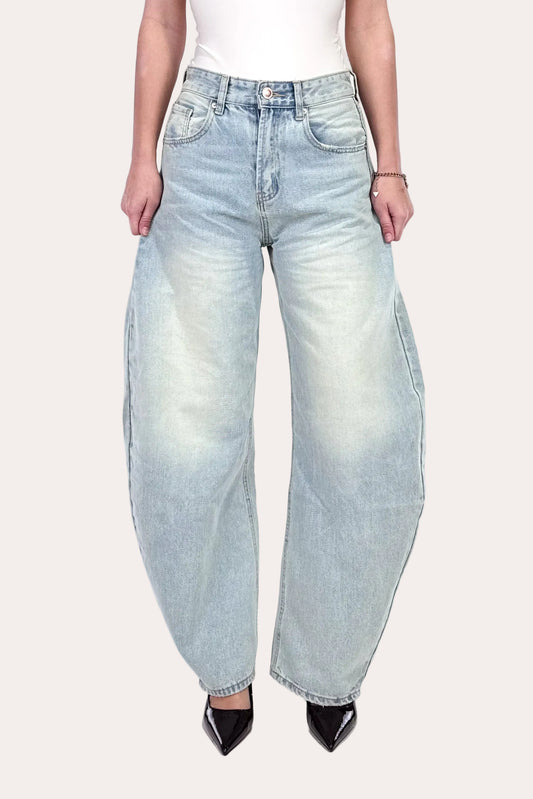 Original Balloon Jeans - Light Blue
