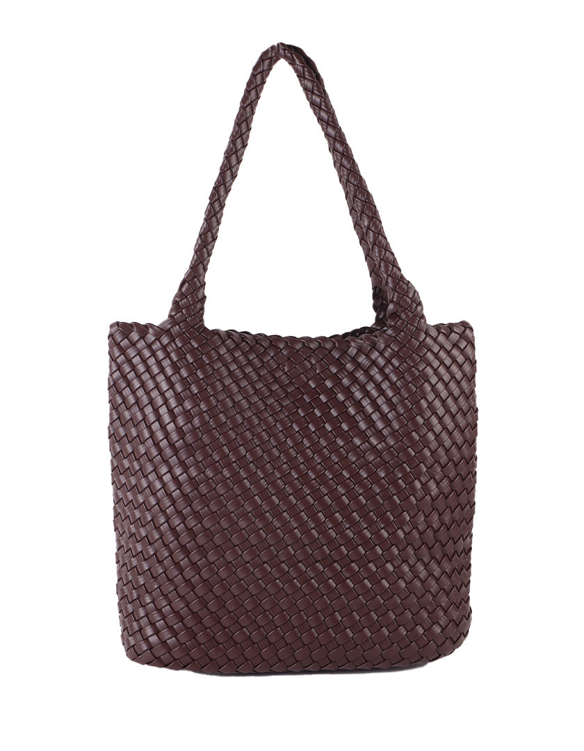 Woven Bag Large - Brown