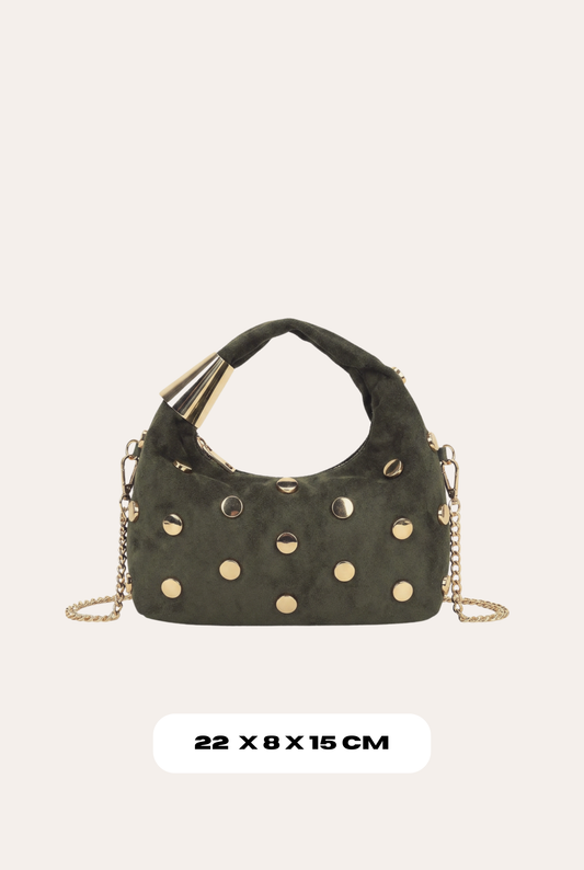 Studded Bag - Green