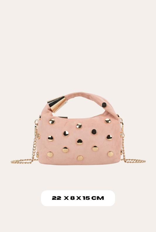Studded Bag - Pink