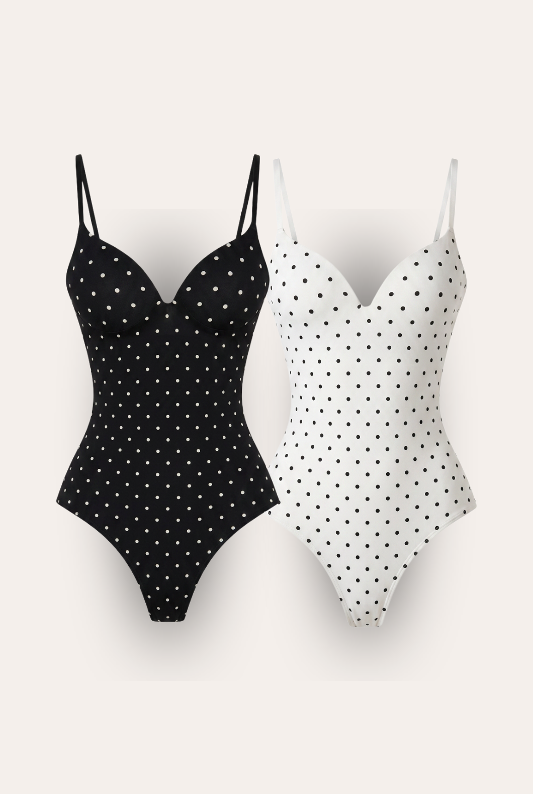 Polka dot V-neck Bundle