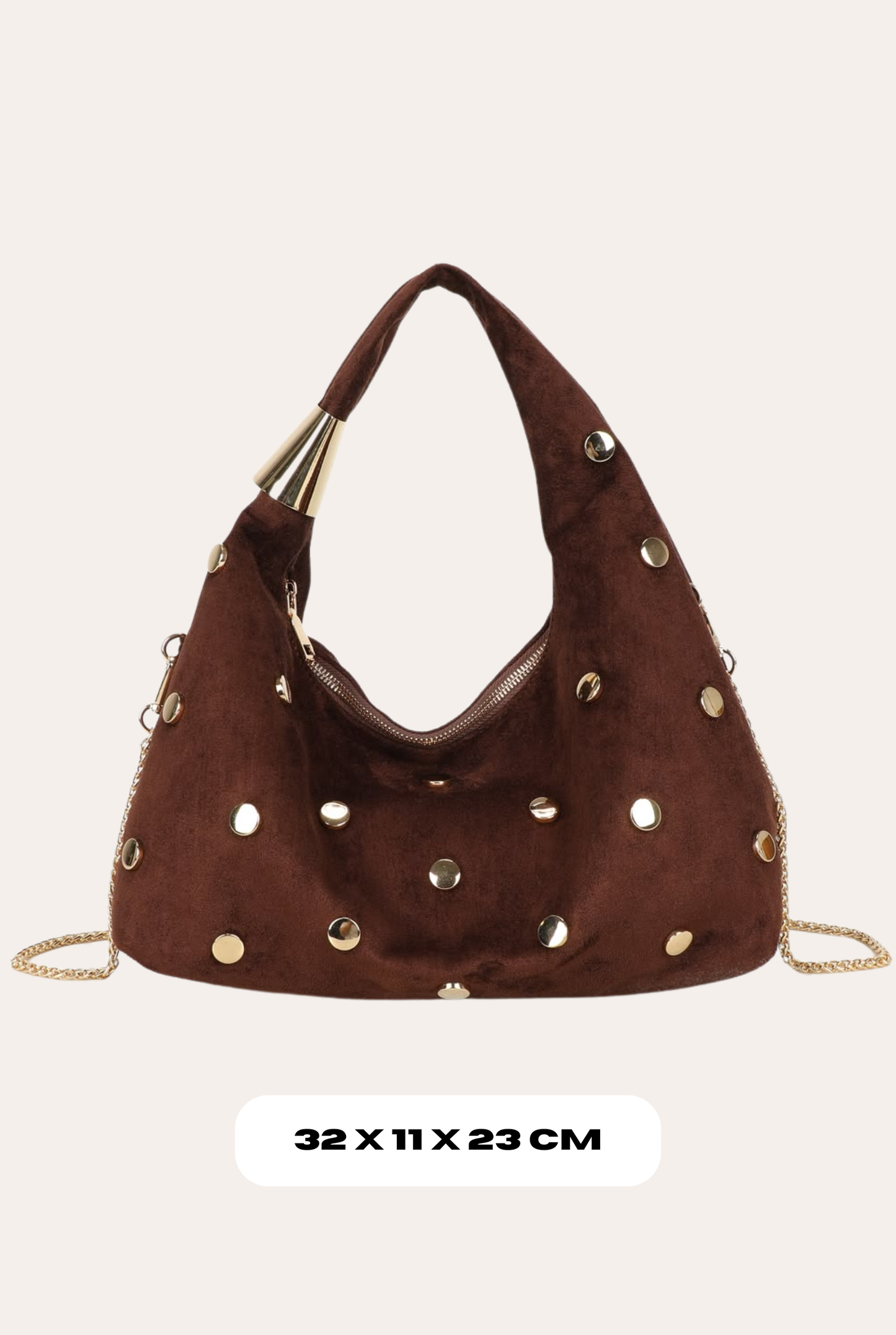 Studded Bag - Coffee