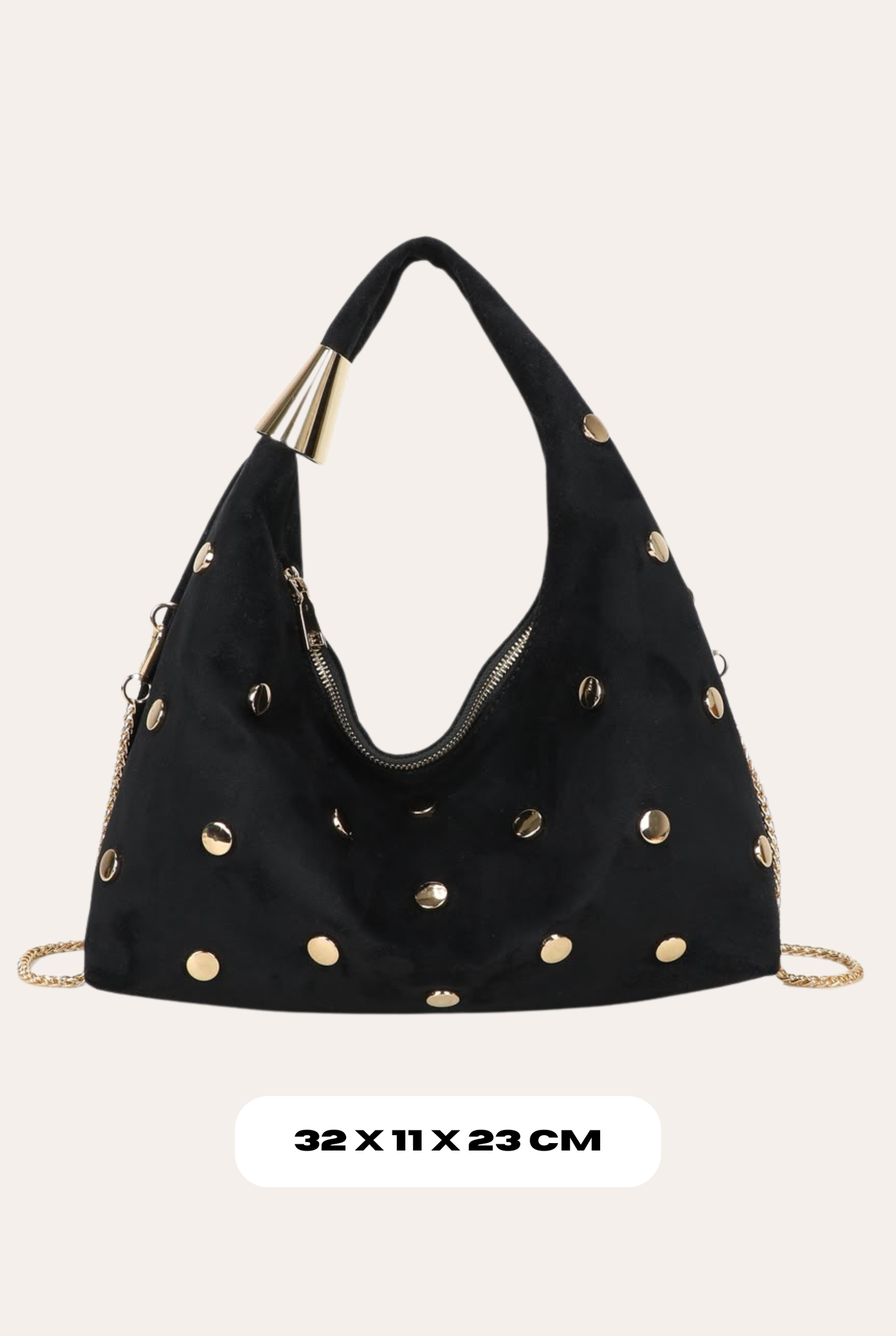 Studded Bag - Black