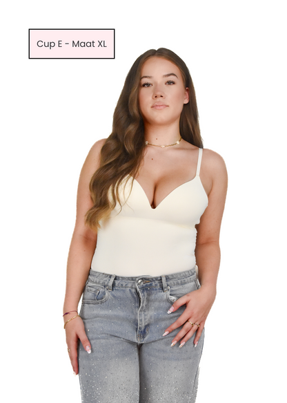 V-neck Body - Off White