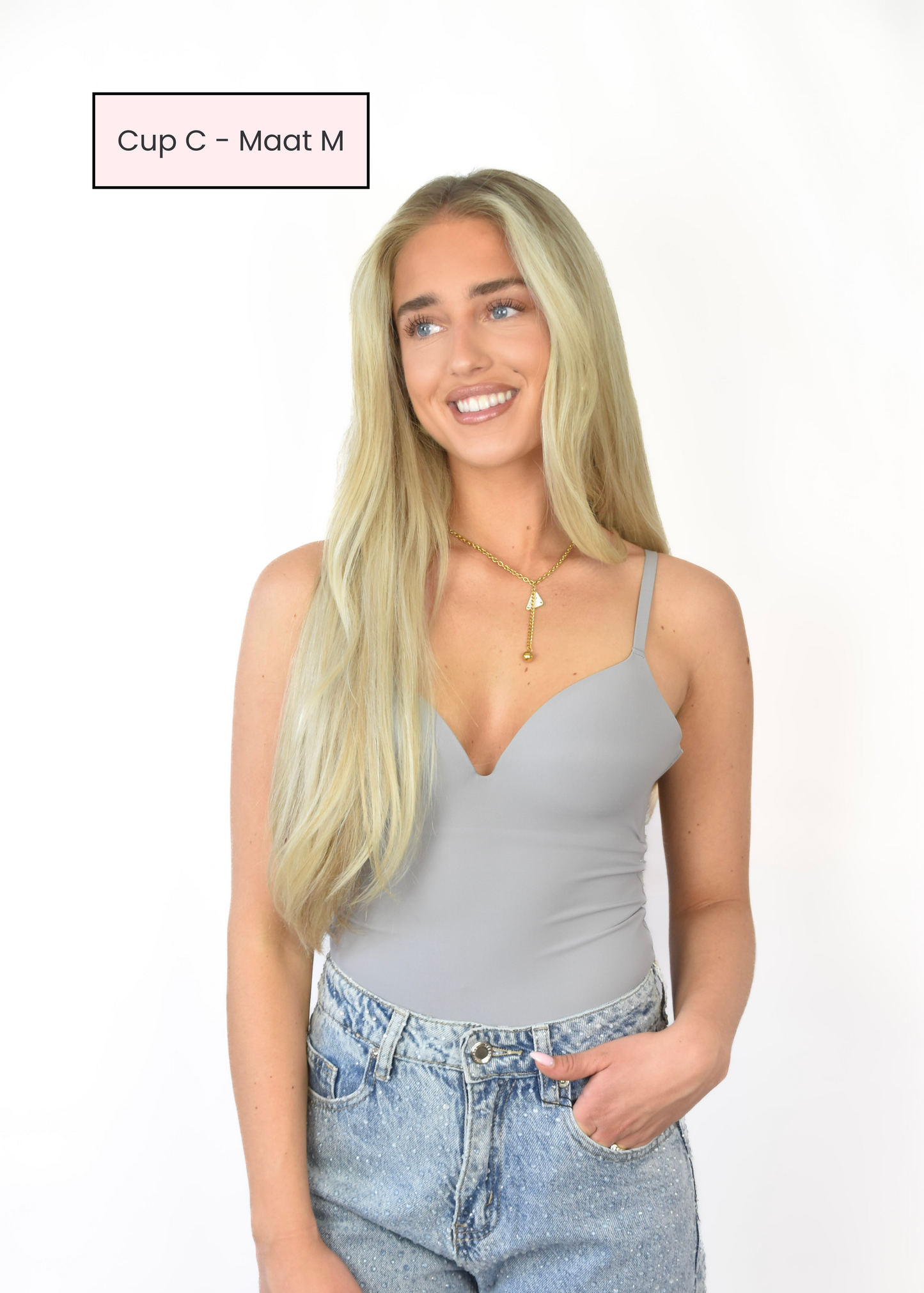 V-neck Body - Grey