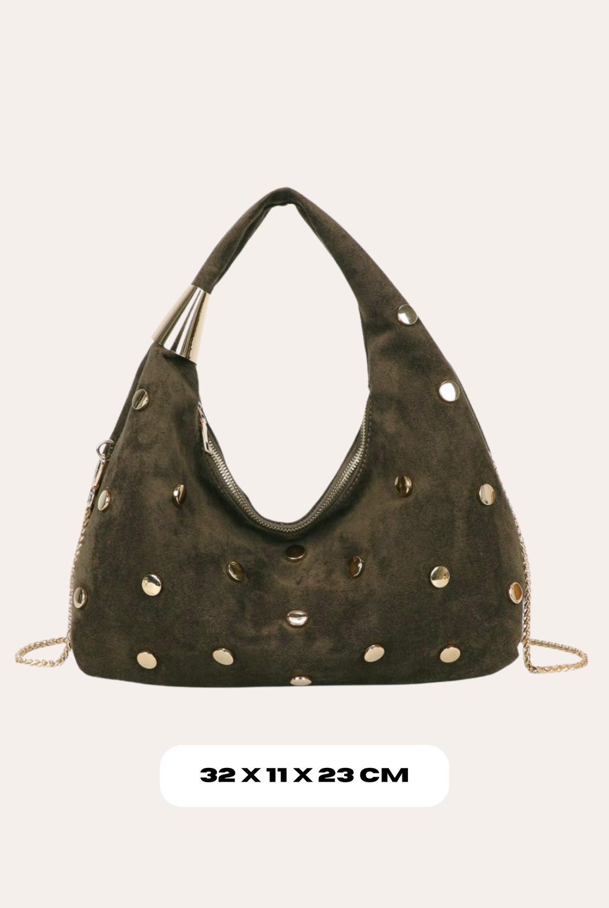 Studded Bag - Green