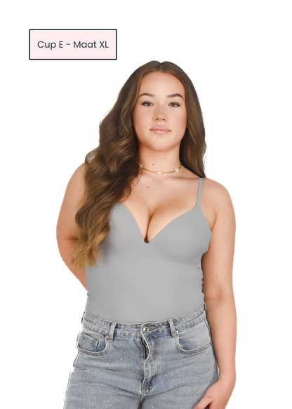 V-neck Body - Grey