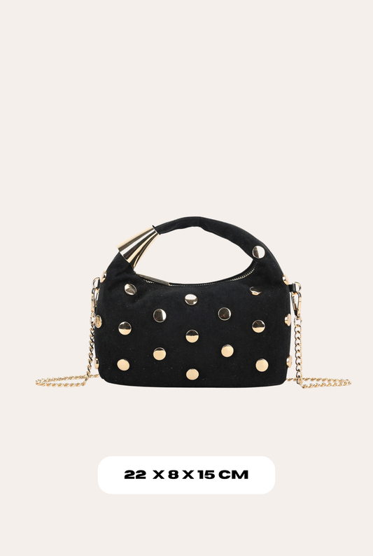 Studded Bag - Black