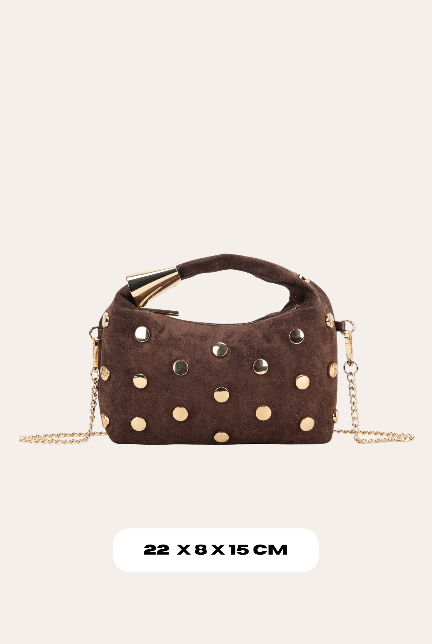 Studded Bag - Coffee