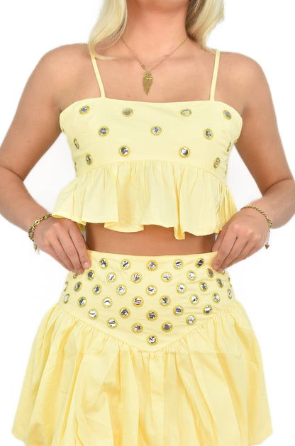 Butter Yellow Top