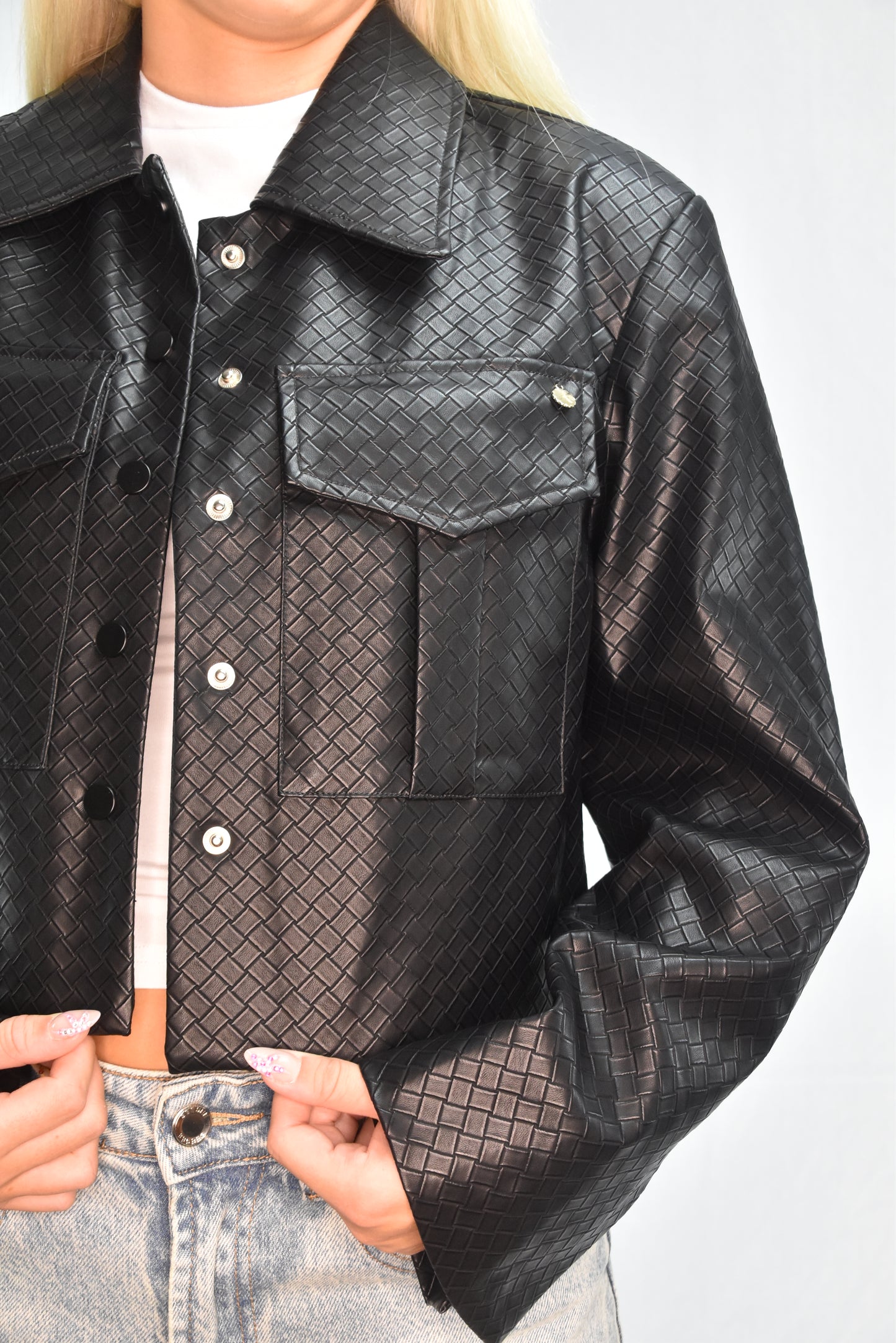 Woven Jacket - Black