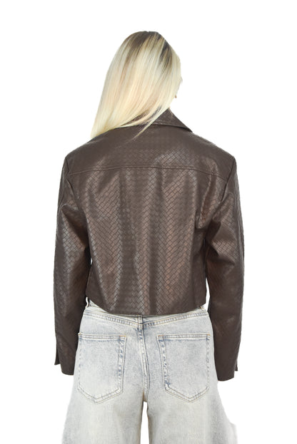 Woven Jacket - Brown