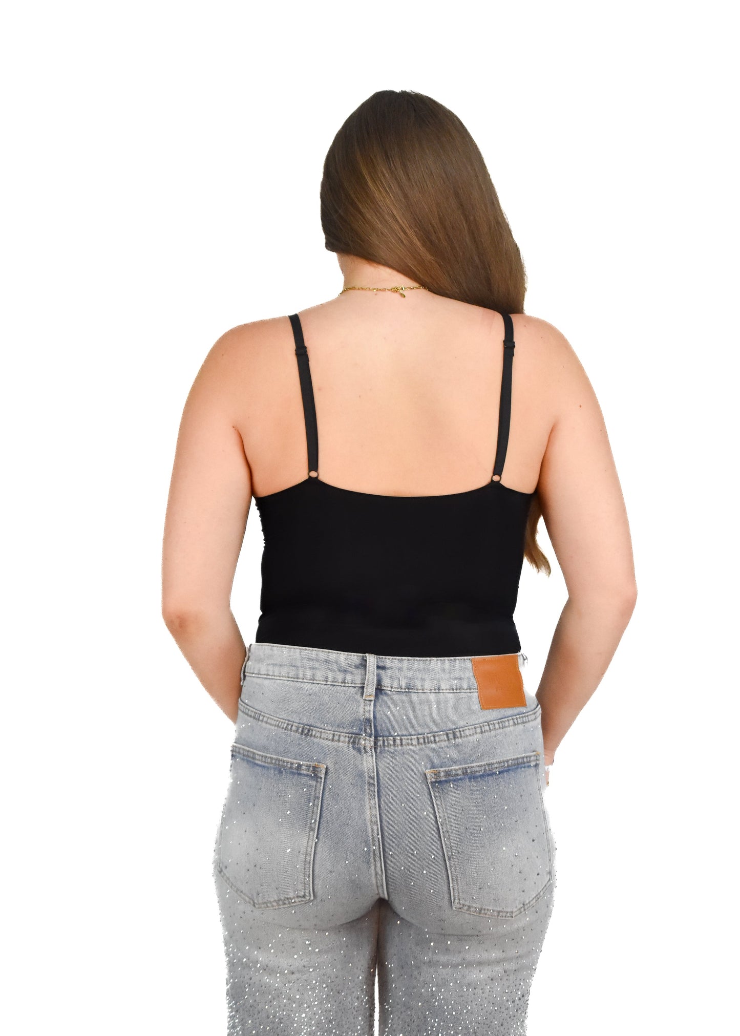 V-neck Body - Black