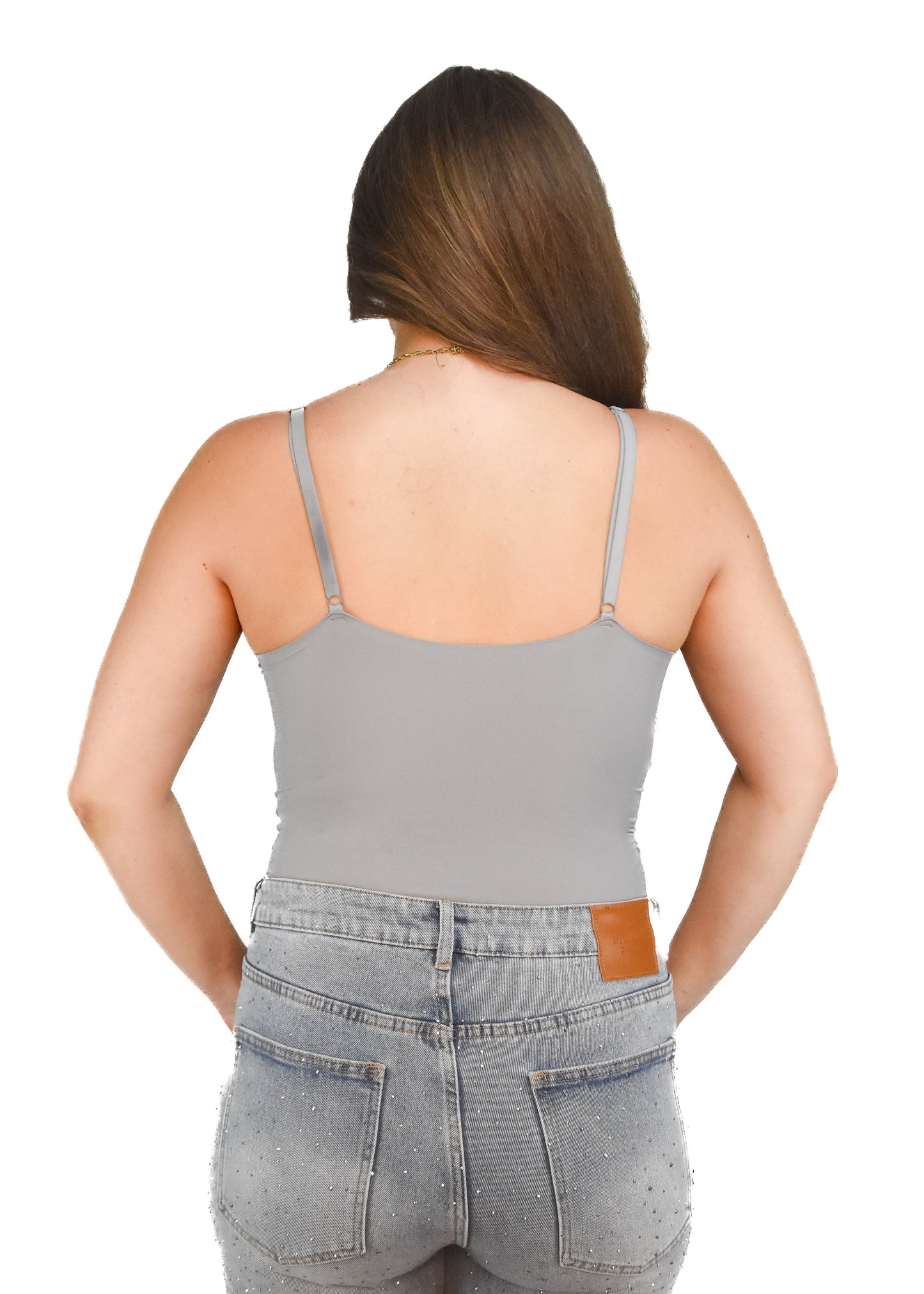 V-neck Body - Grey