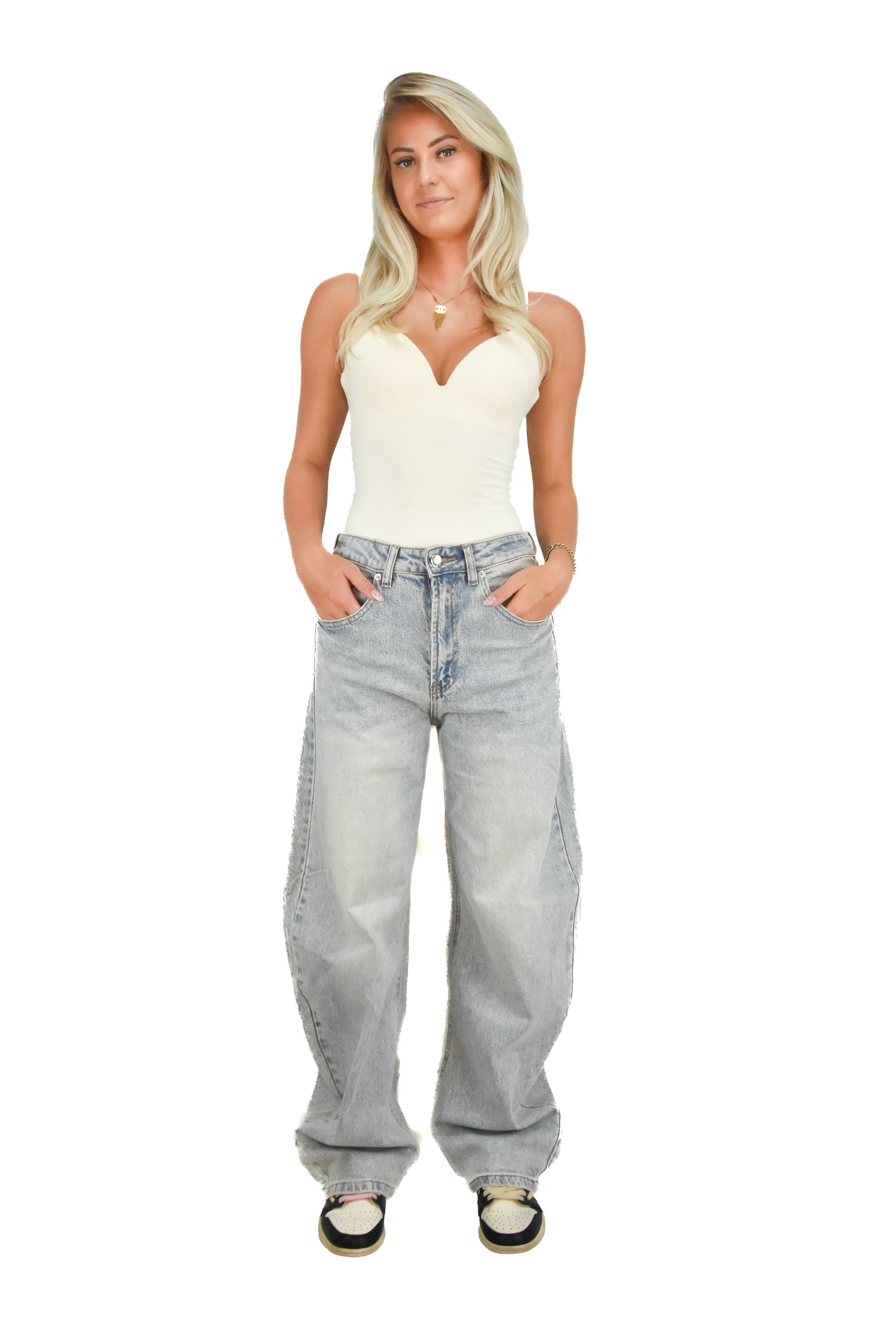 Balloon Jeans - Light Blue