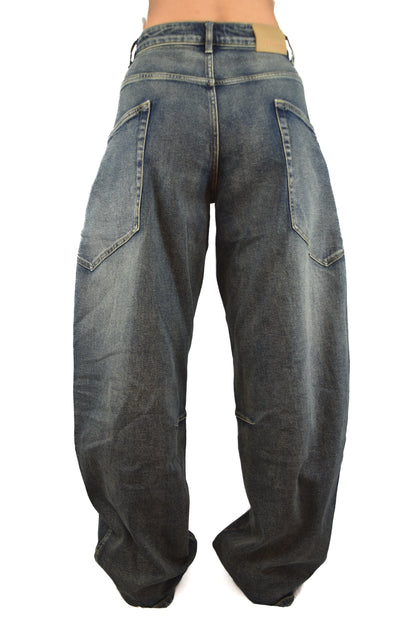 Sage Balloon Jeans