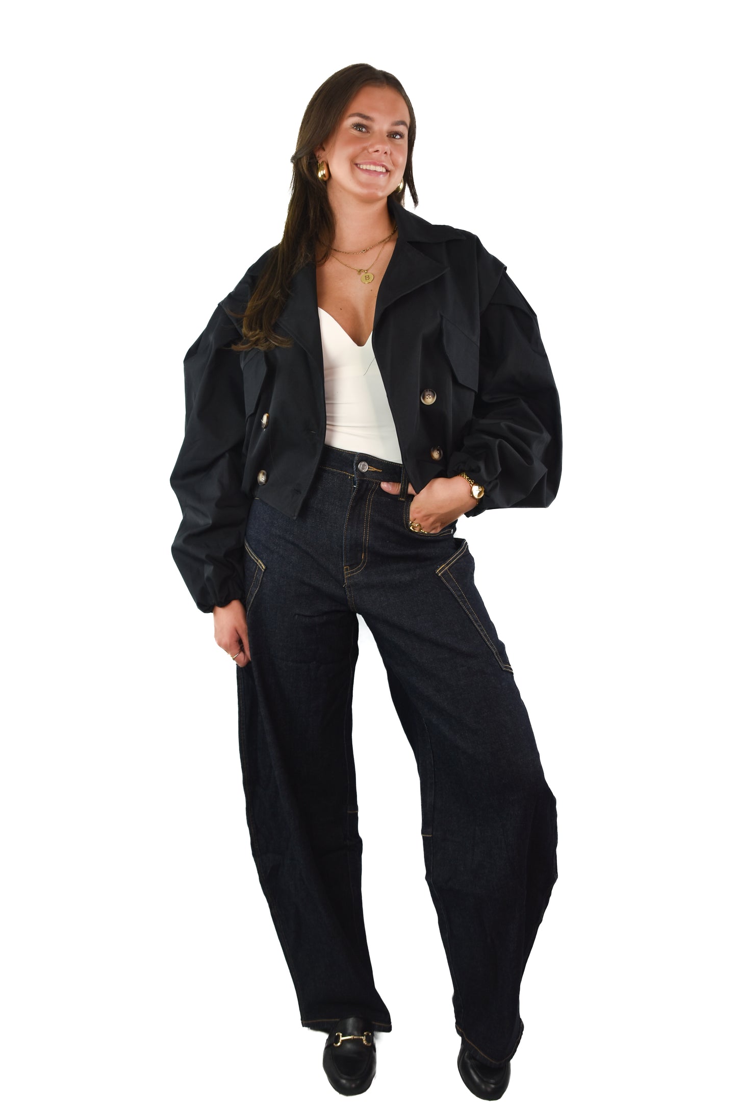 Bomber Trench Coat