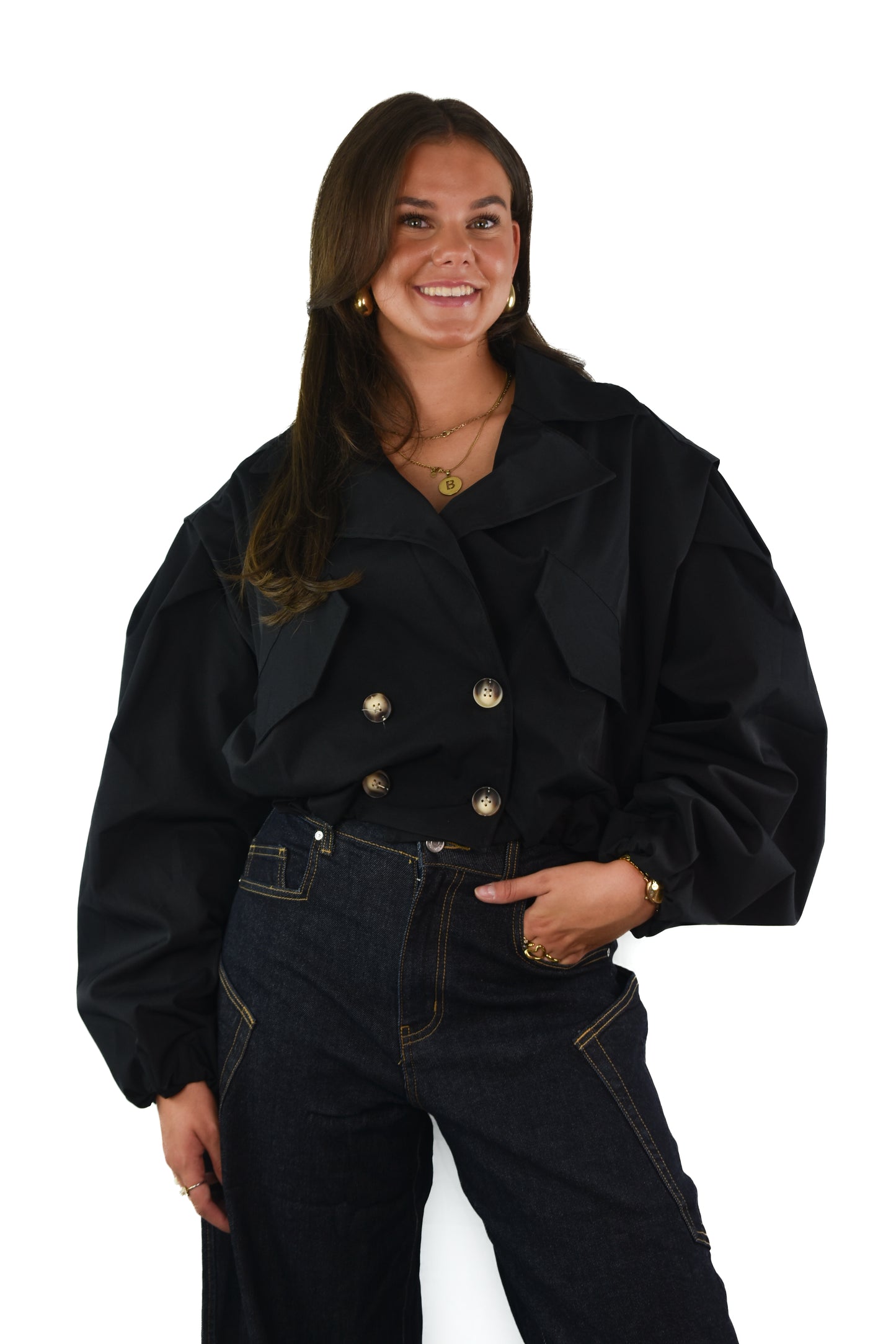 Bomber Trench Coat