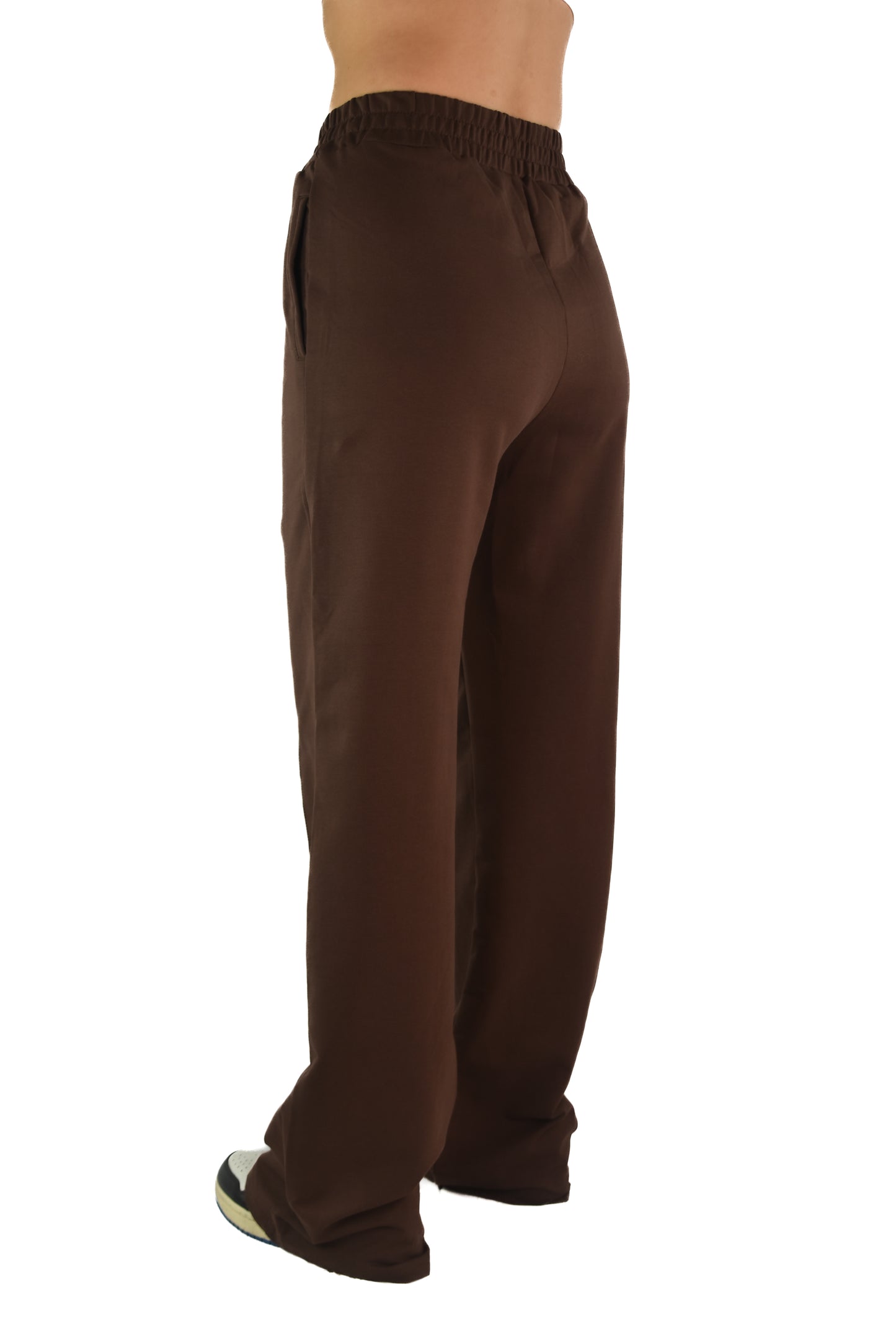Straight Jogging Pants - Brown