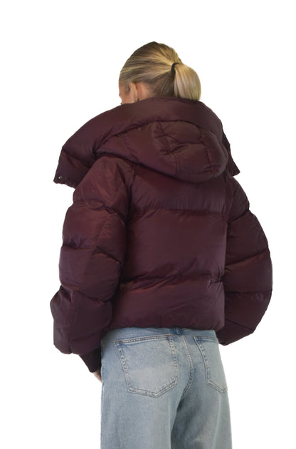 Cloud Puffer Jacket - Bordeaux