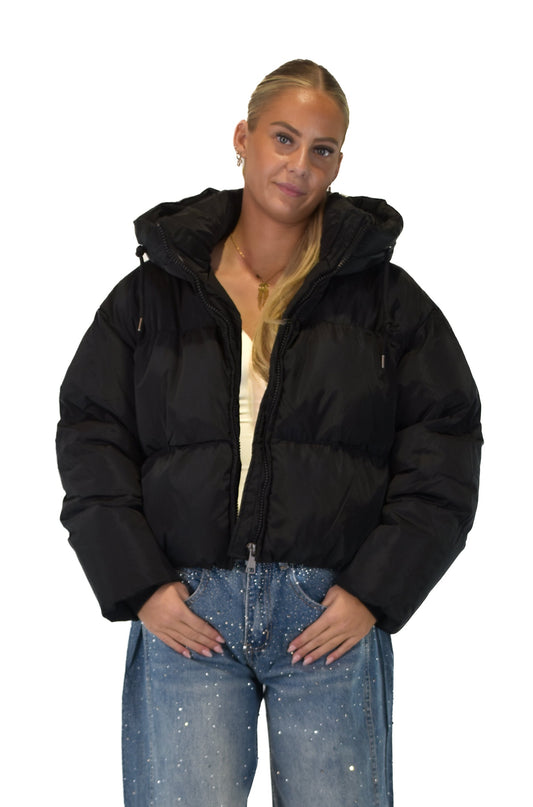 Winter Puffer Jacket - Black
