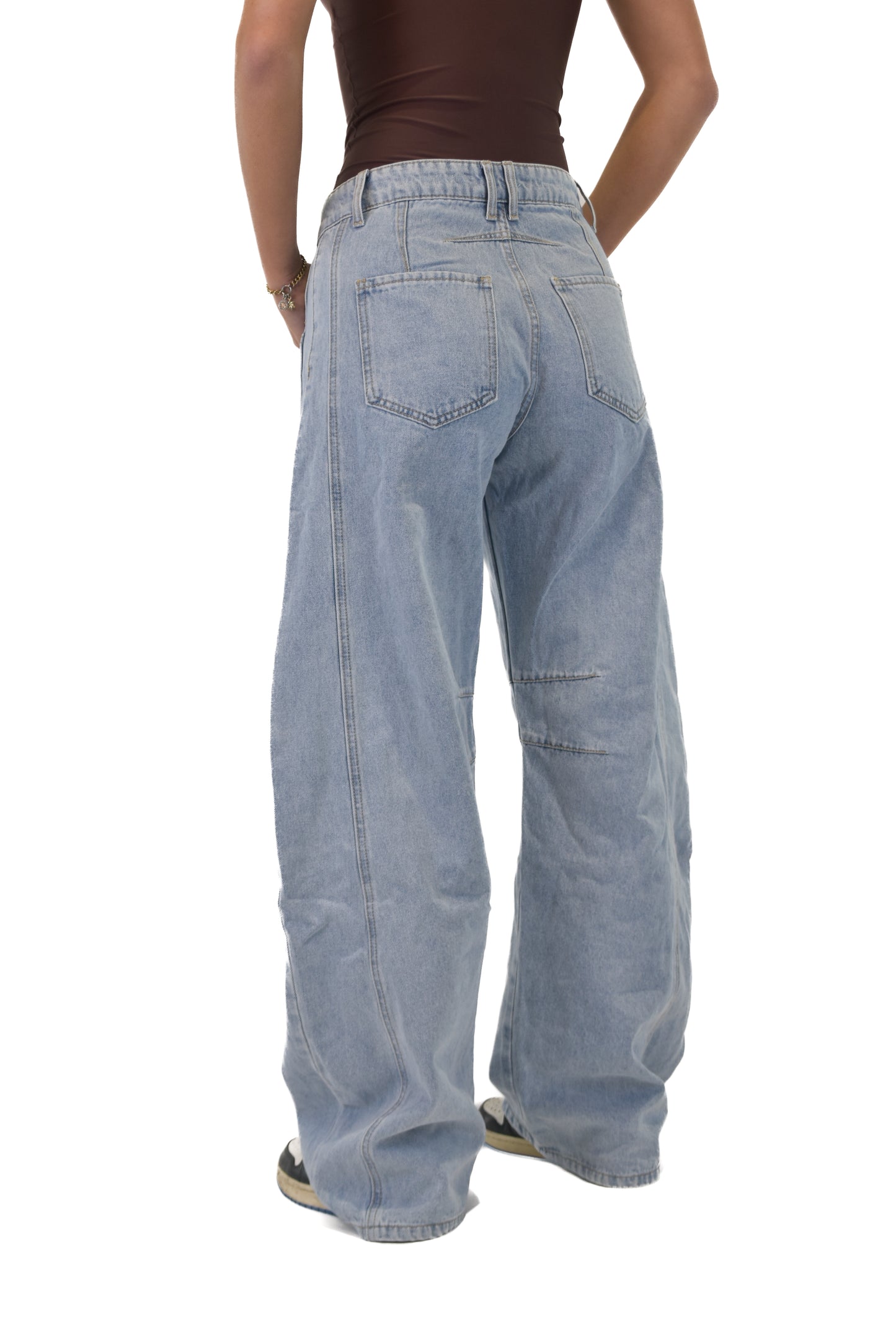 Double Seamed Balloon Jeans