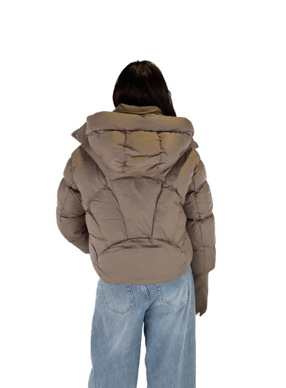 Cozy Puffer Jacket - Camel