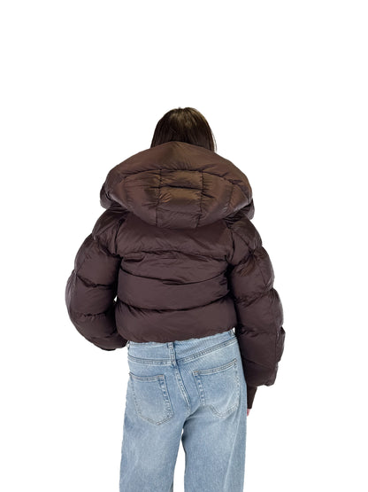 Cloud Puffer Jacket - Brown