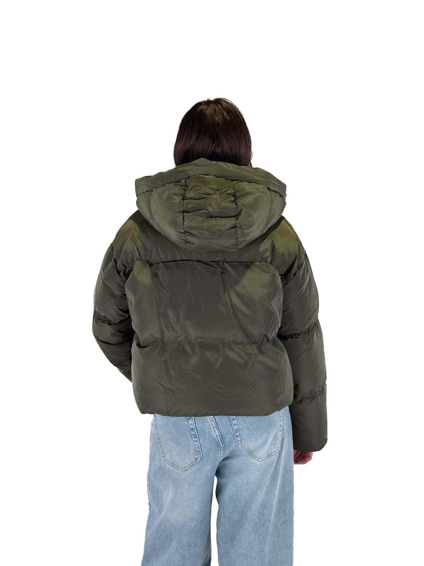 Winter Puffer Jacket - Green