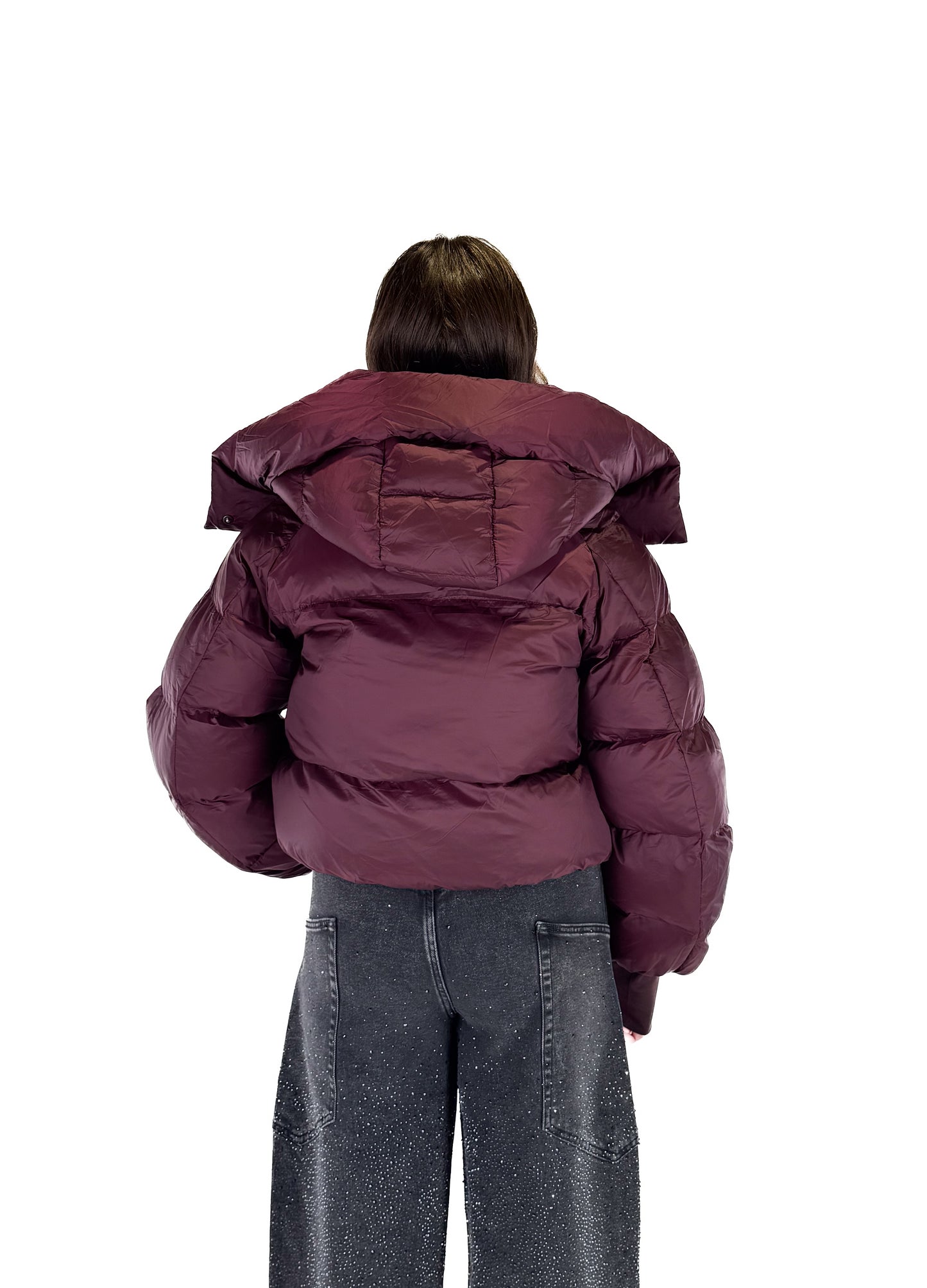 Cloud Puffer Jacket - Bordeaux