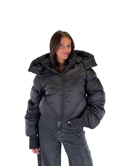 Cloud Puffer Jacket - Black