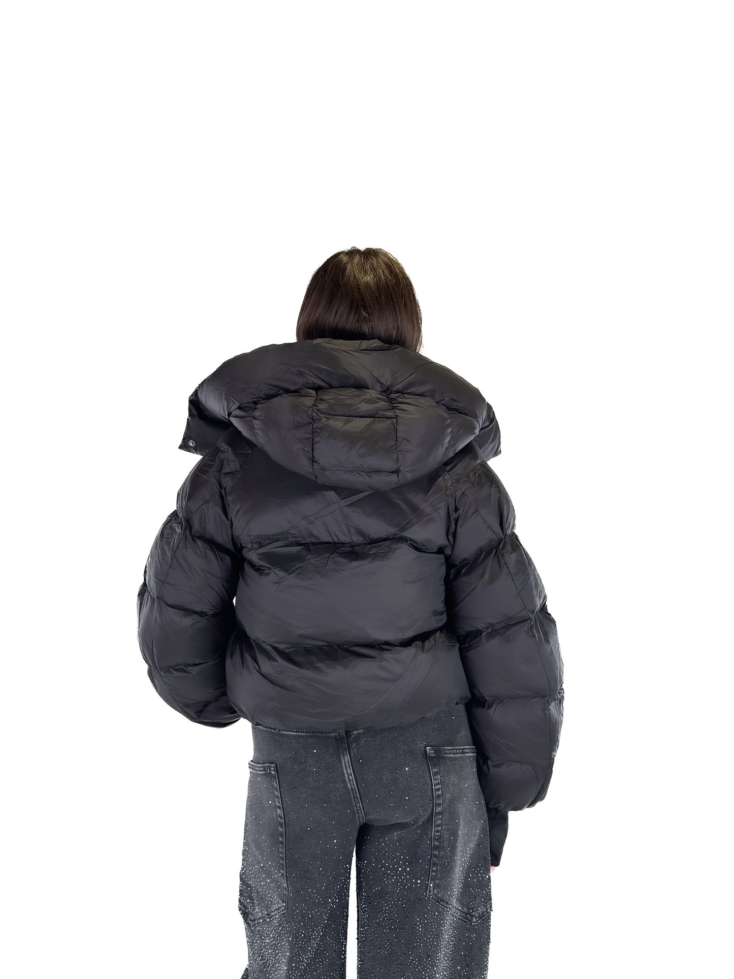 Cloud Puffer Jacket - Black