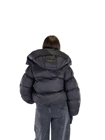 Cloud Puffer Jacket - Black