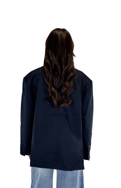 Oversized blazer - Navy