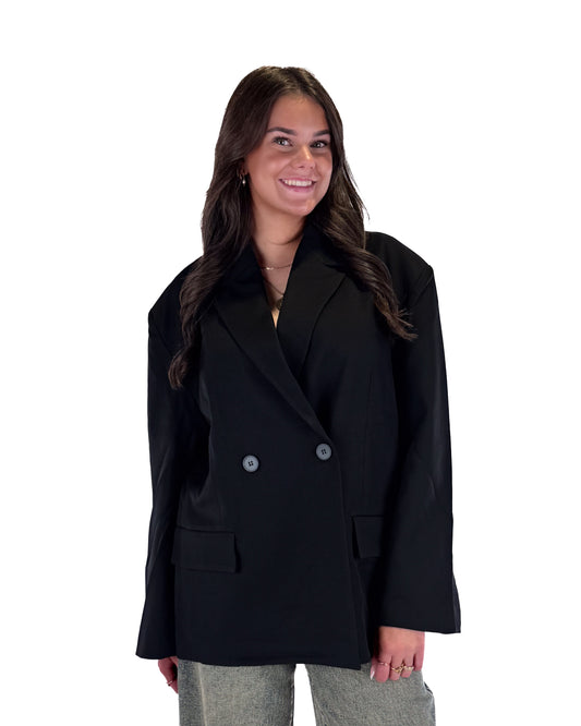 Oversized Blazer - Black