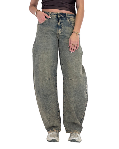 Balloon Jeans - Vintage Washed