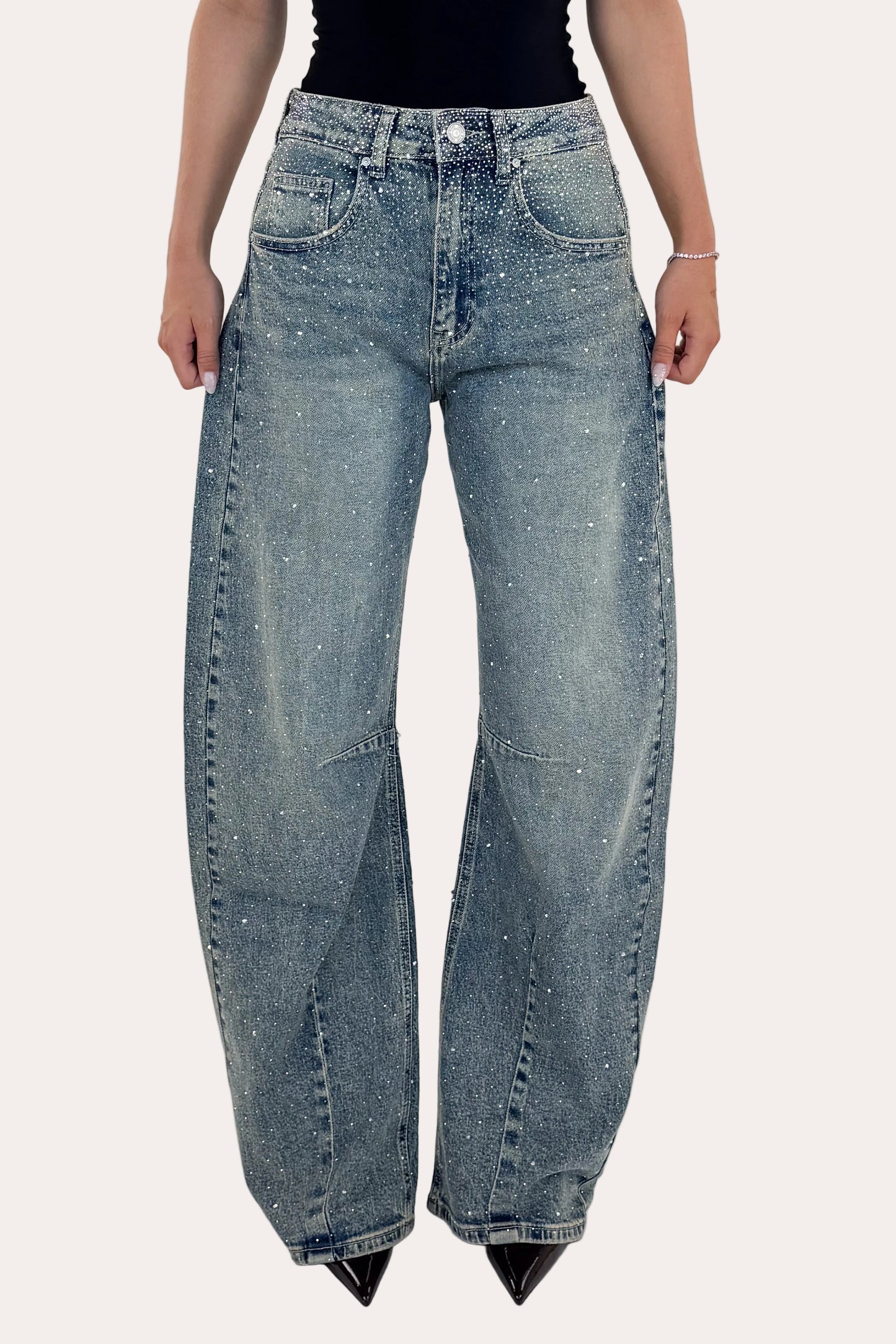 Midnight Glitter Tall Jeans