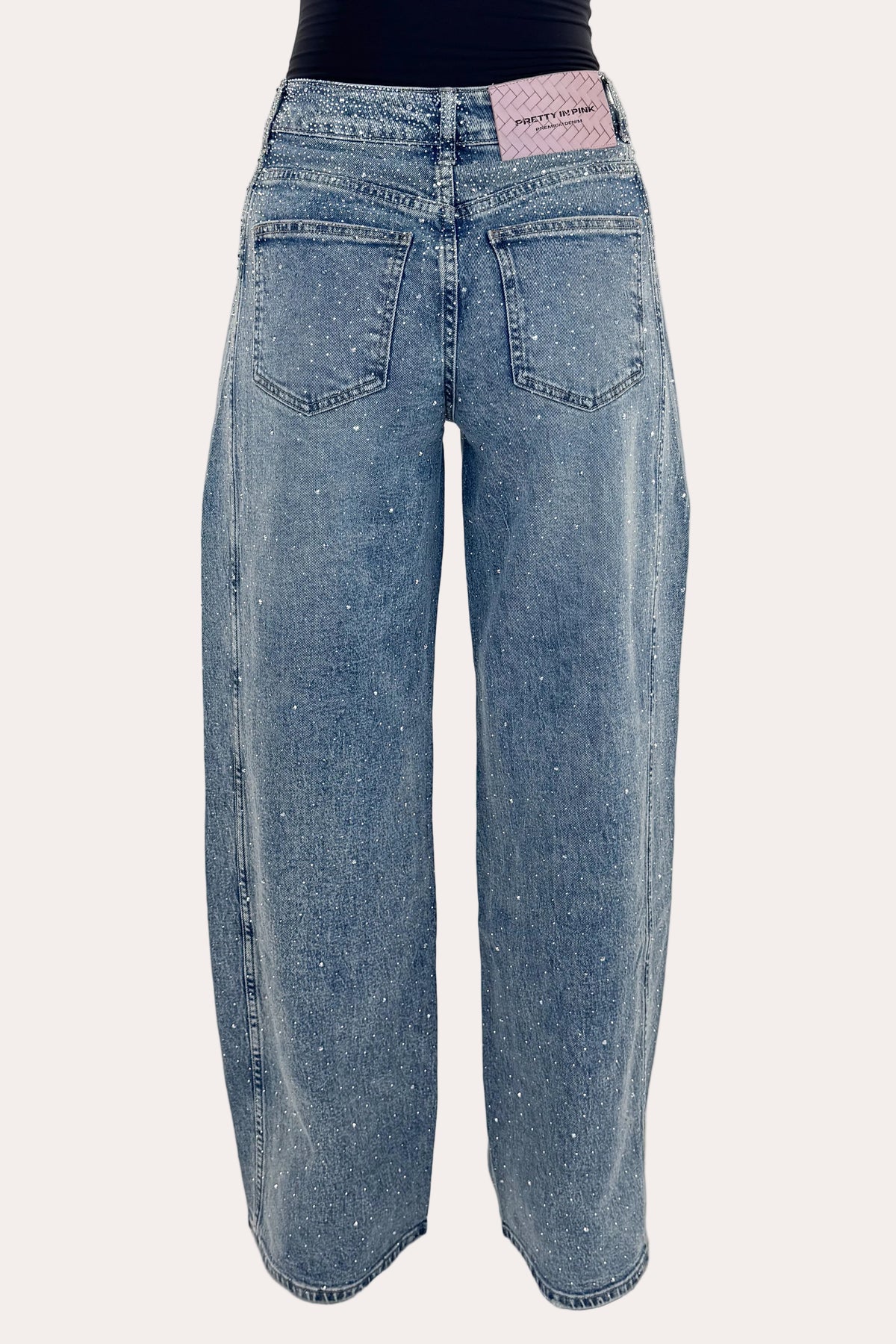 Drape Glitter Jeans