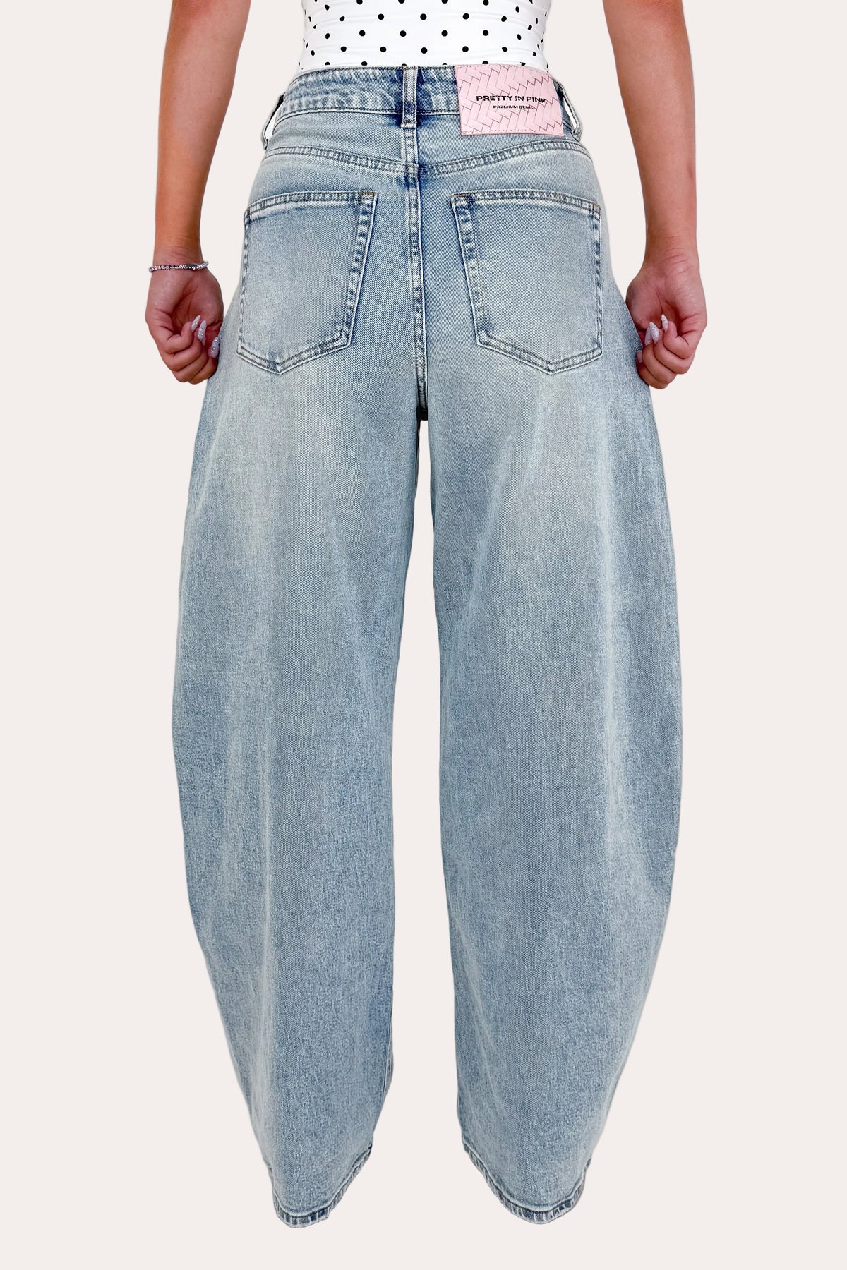 Balloon Jeans - Light Blue
